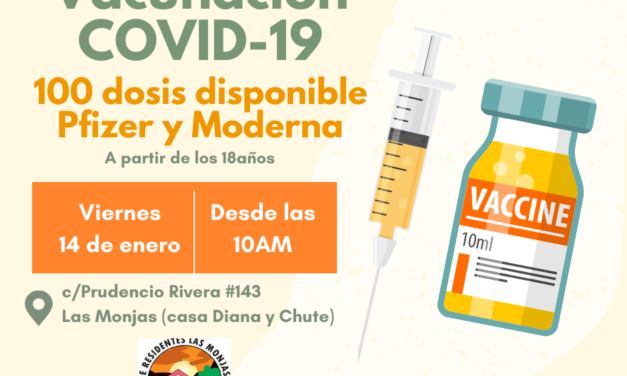 Vacunación en Las Monjas